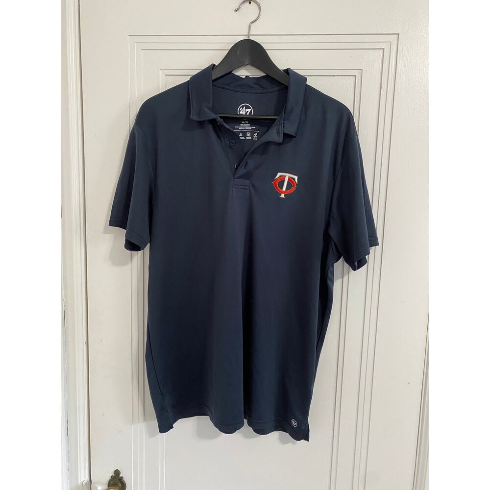 Minnesota Twins '47 Brand Golf Polo Shirt Size XL